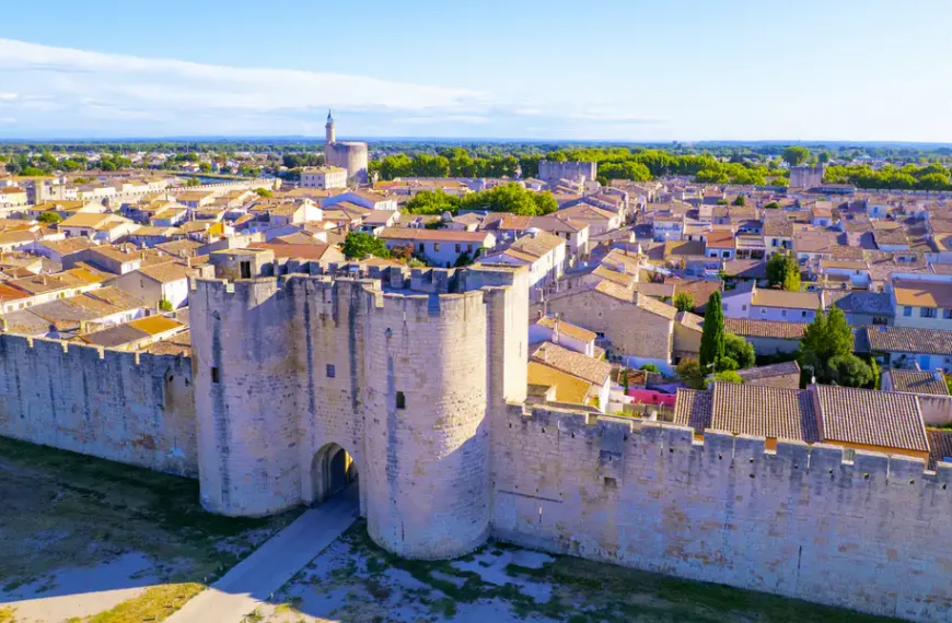 Las murallas de Aigues-Mortes, Gard, sur de Francia. Foto de diegoenfrance.com