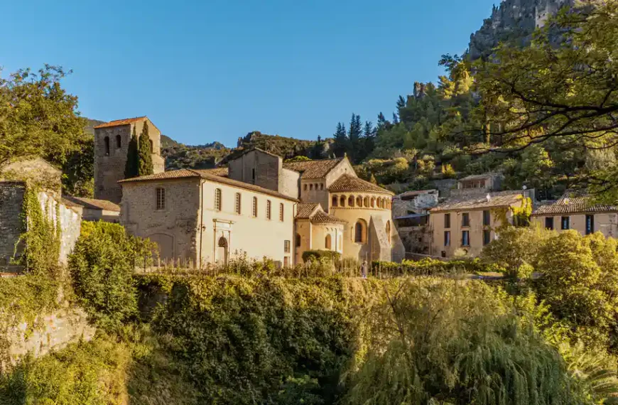 Photo by diegoenfrance.com of Saint-Guilhem-le-Desert, one of the most beautiful villages in France. 