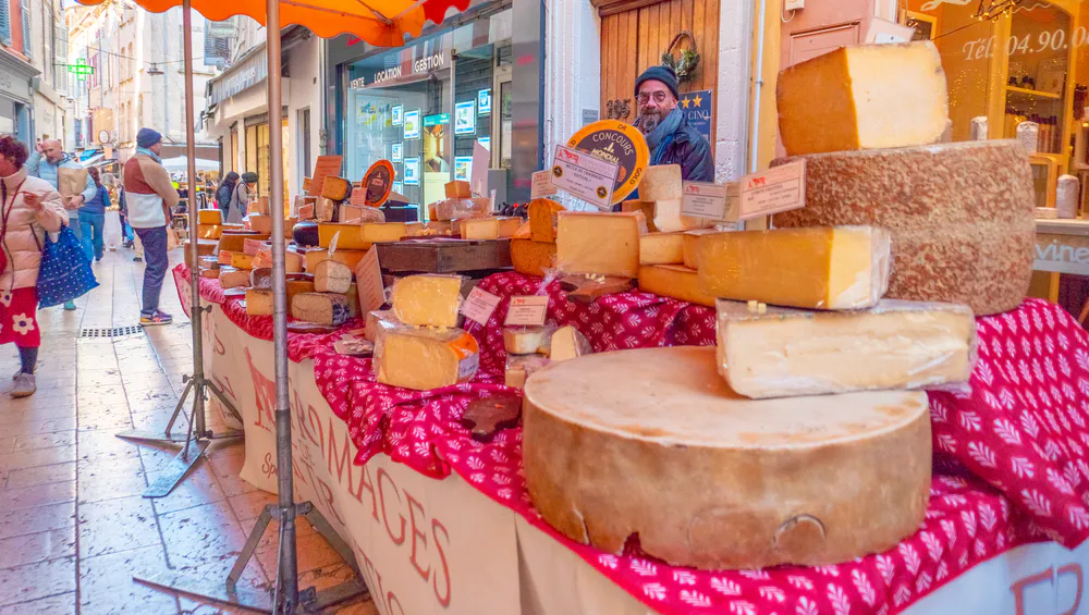 The exceptional market of Apt in the Provence, France