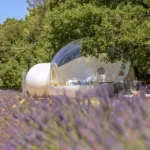 Alojamiento en una burbuja, uno de los alojamientos insolitos cerca de Aix en Provence