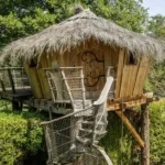 Una cabaña en los arboles, uno de los alojamientos insolitos en Vaucluse
