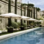 Foto de uno de los hoteles mas lujosos de Gordes, en la Provenza