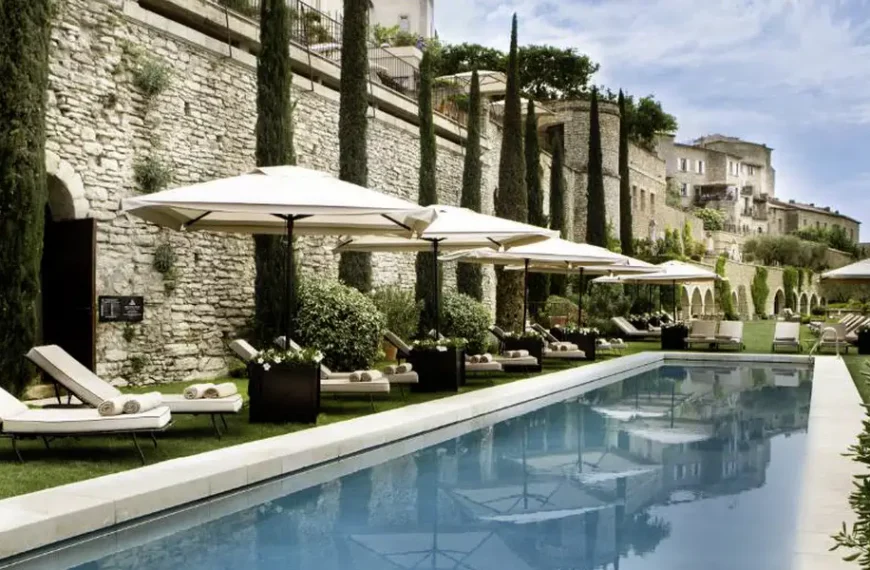 Foto de uno de los hoteles mas lujosos de Gordes, en la Provenza