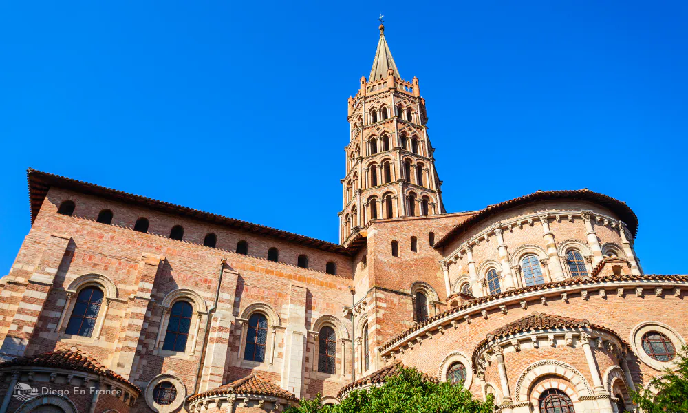 Basilique Saint-Sernin Toulouse, Europe's largest Romanesque church and UNESCO site