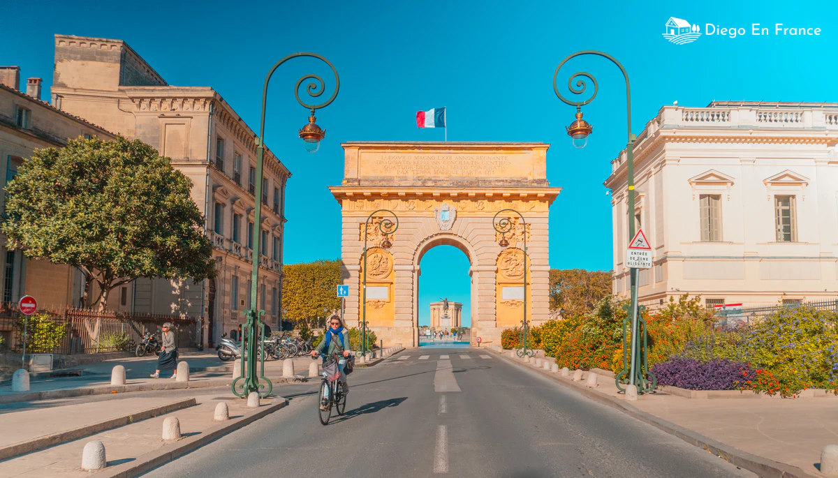 Things to do in Montpellier beyond the typical : Climbing the Arc de Triomphe