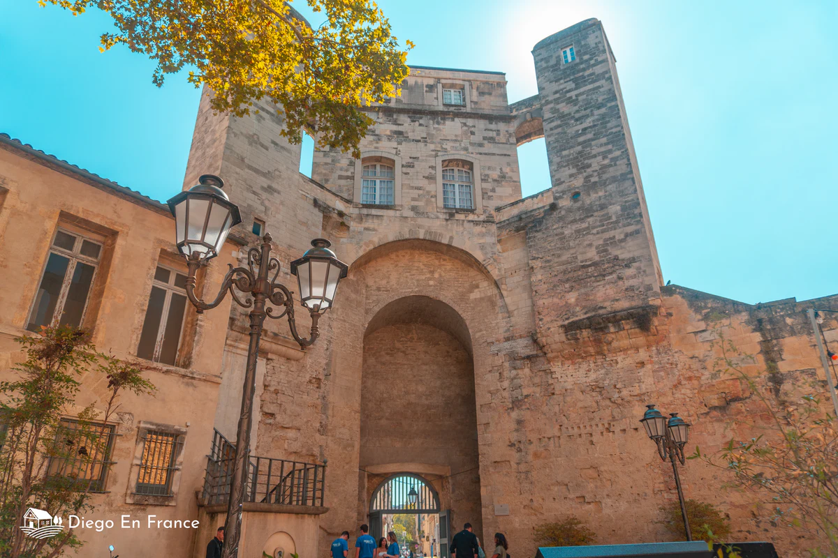 The Place de la Babote, in Montpellier. A quiet corner 