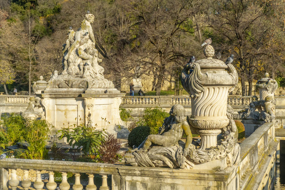 Things to do in Nîmes, France : Le Jardin de la Fontaine