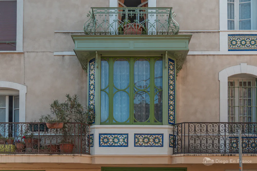 Photo by diegoenfrance.com capturing the architectural details of the local heritage of Vallespir.