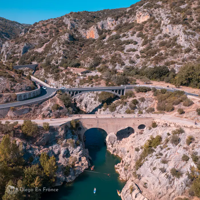 El Pont du Diable, en las gargantas del Herault